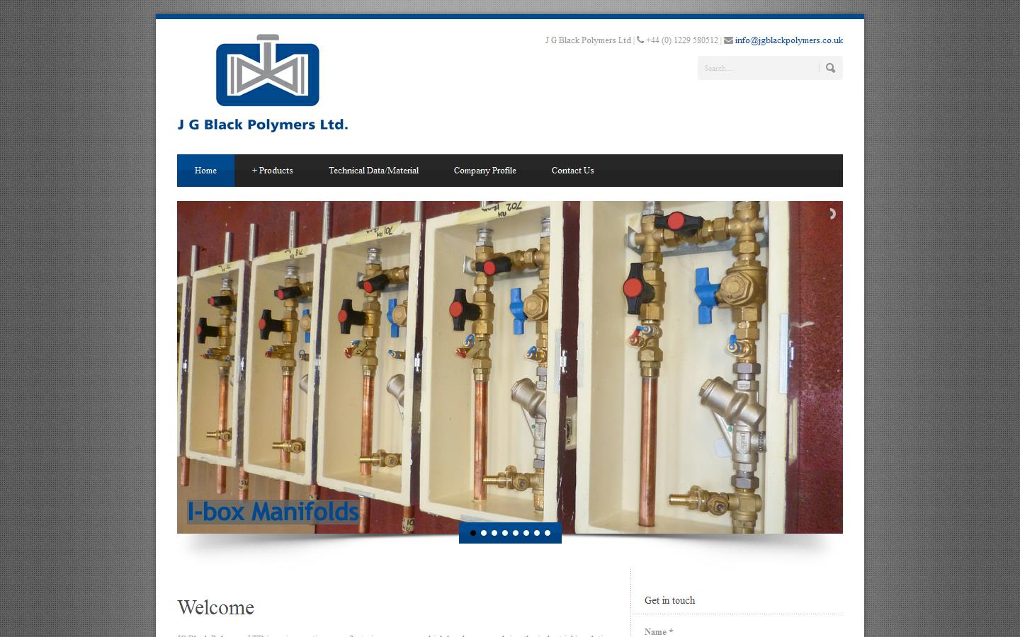 J G Black Polymers Ltd Website