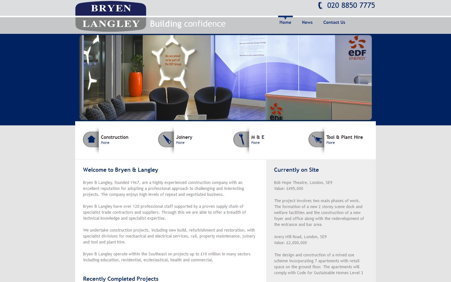 Bryen & Langley Website