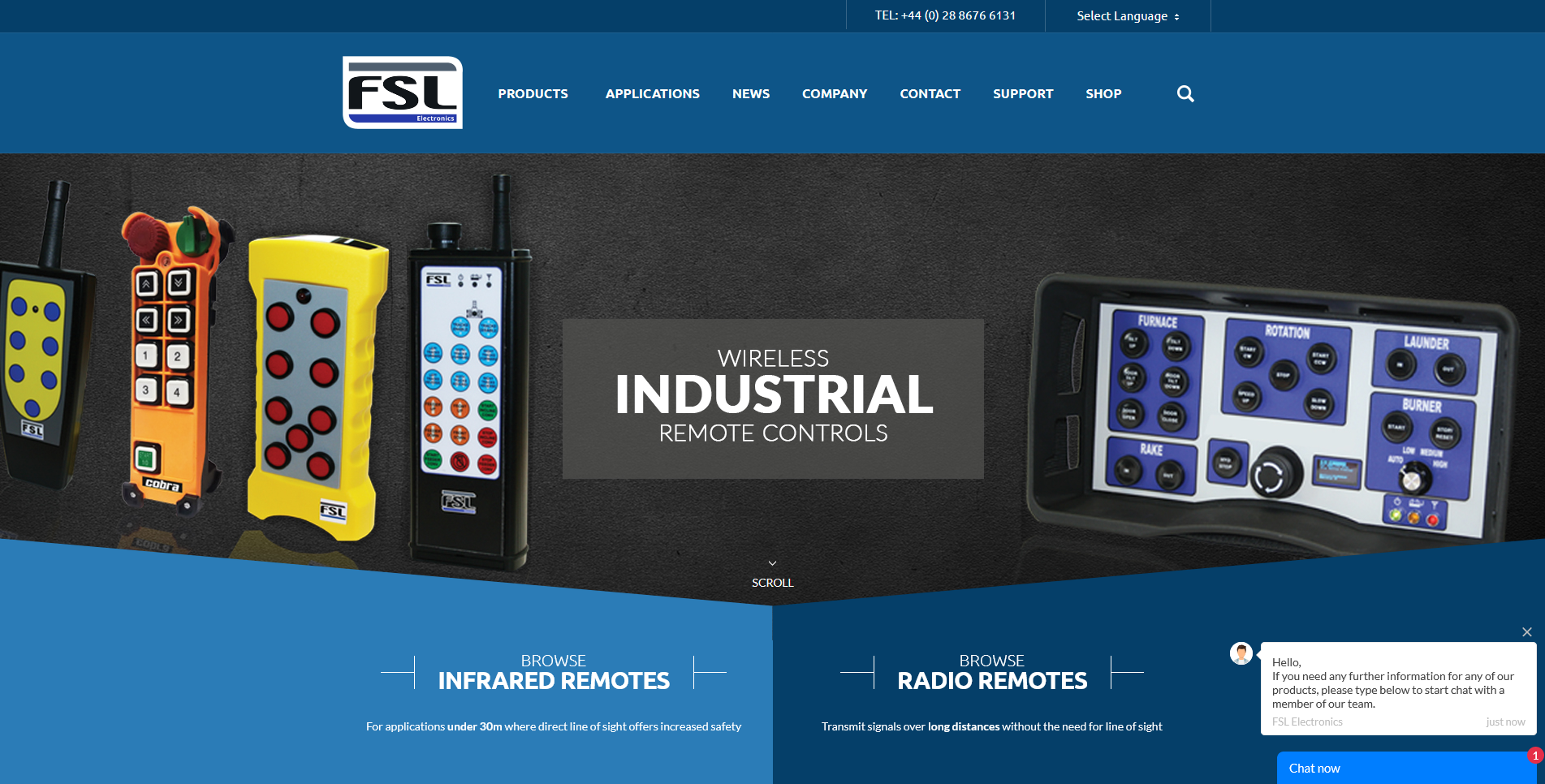 F S L Electronics Website