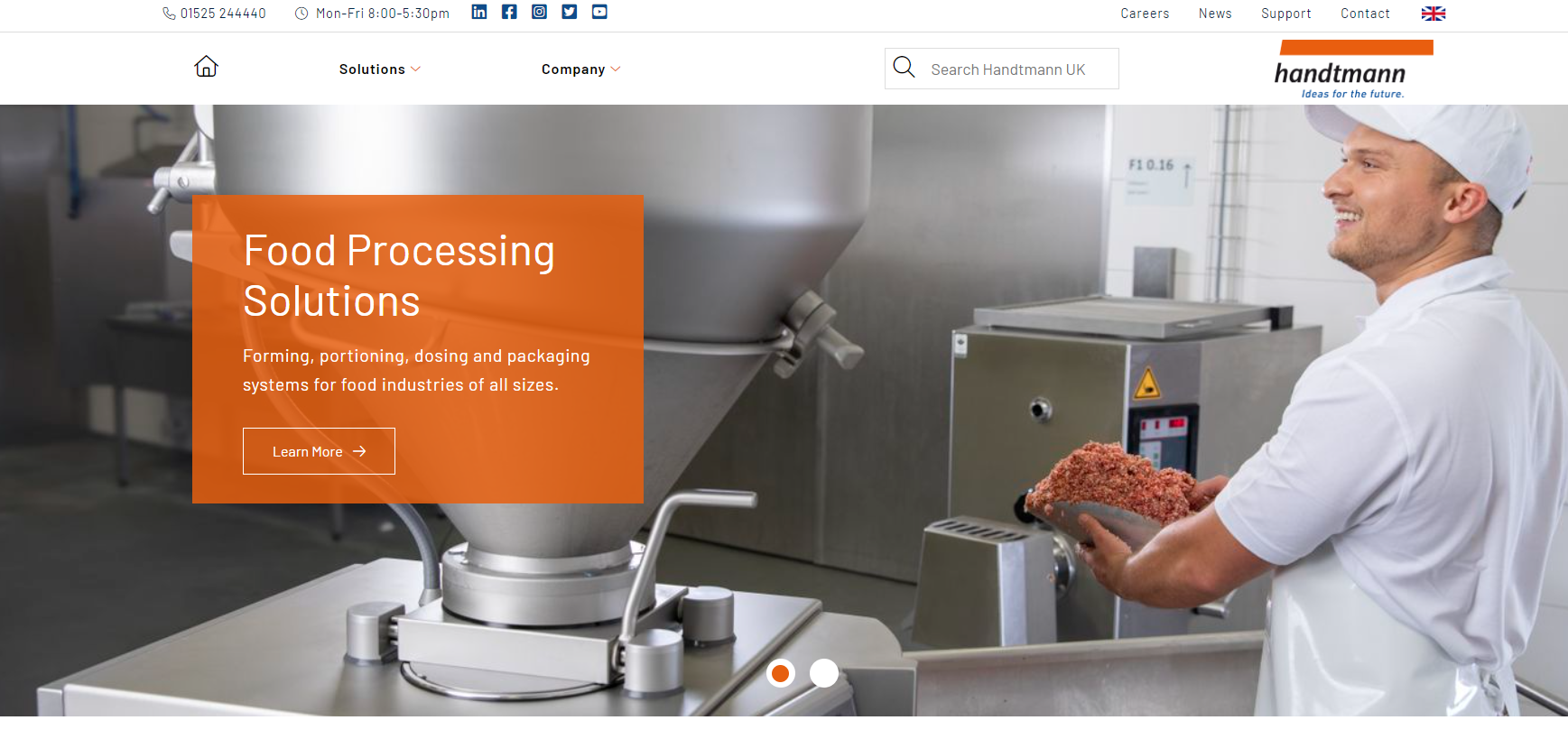 Handtmann Ltd Website