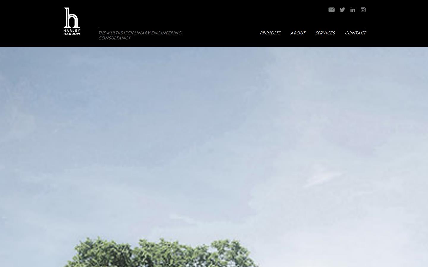 Harley Haddow Partnership Website