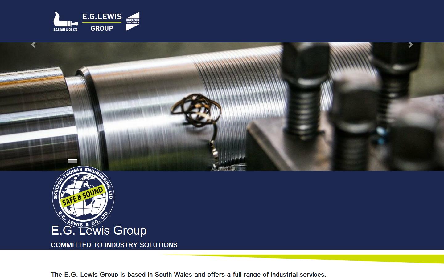 E G Lewis & Co. Ltd Website