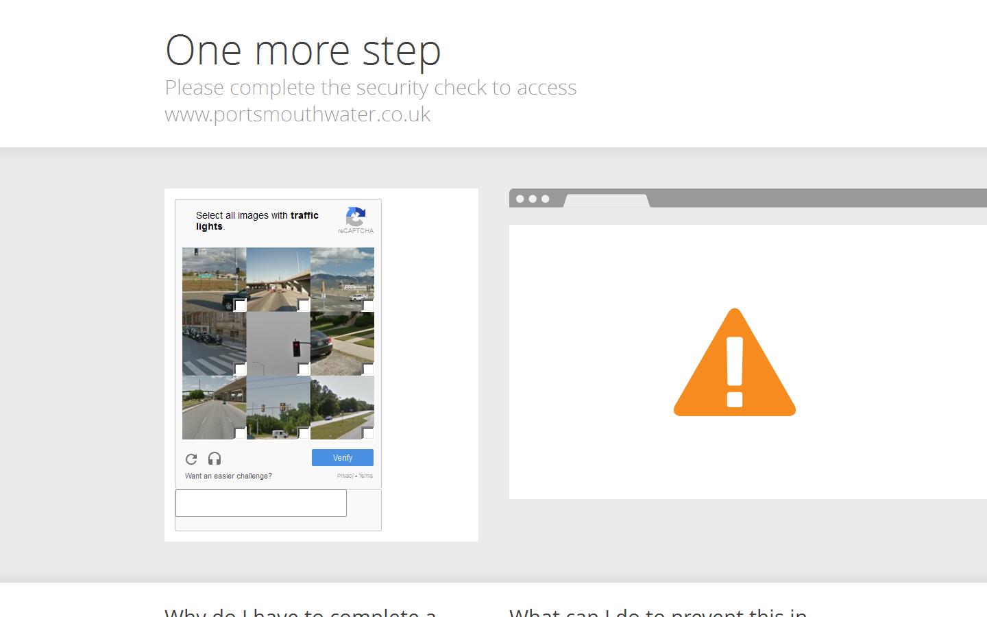 Portsmouth Water Ltd Website