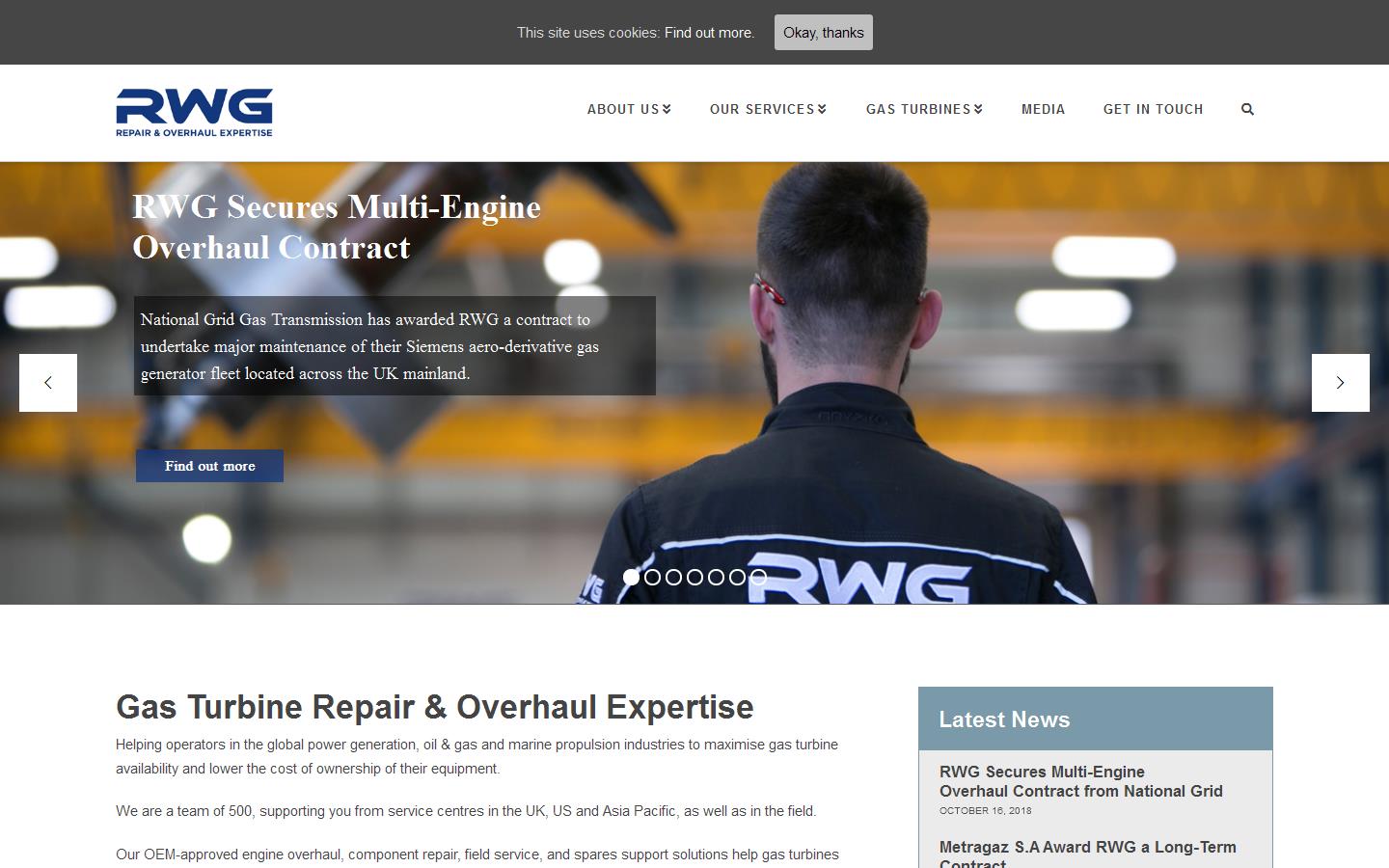 Rolls Wood Group Website