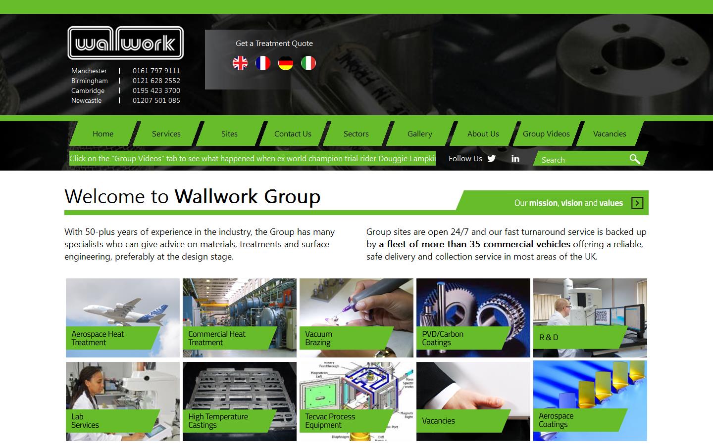 Wallwork Website