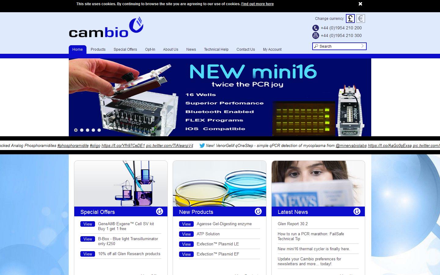 Cambio Website
