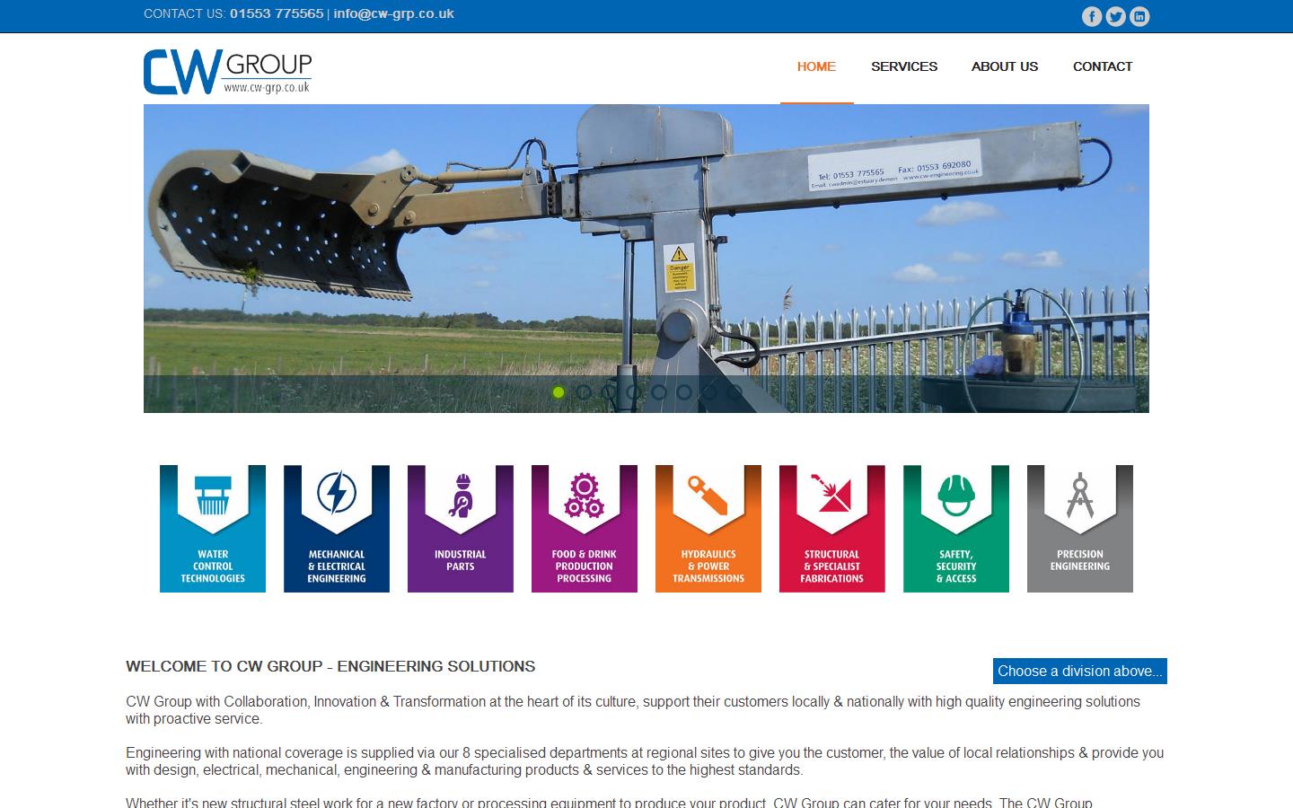 C W Group Website