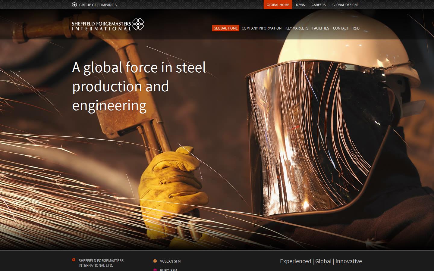 Sheffield Forgemasters International Website