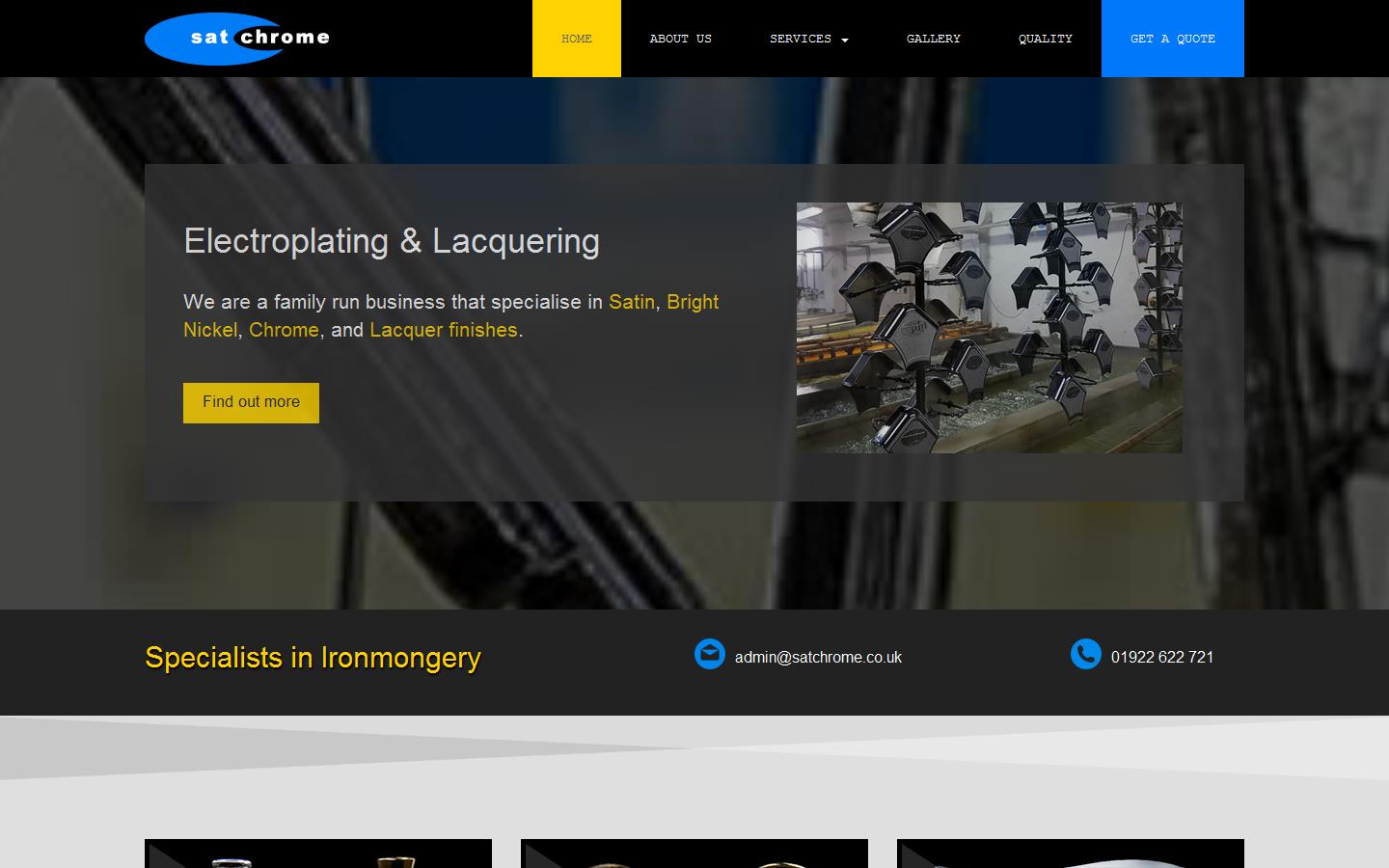 Satchrome Website