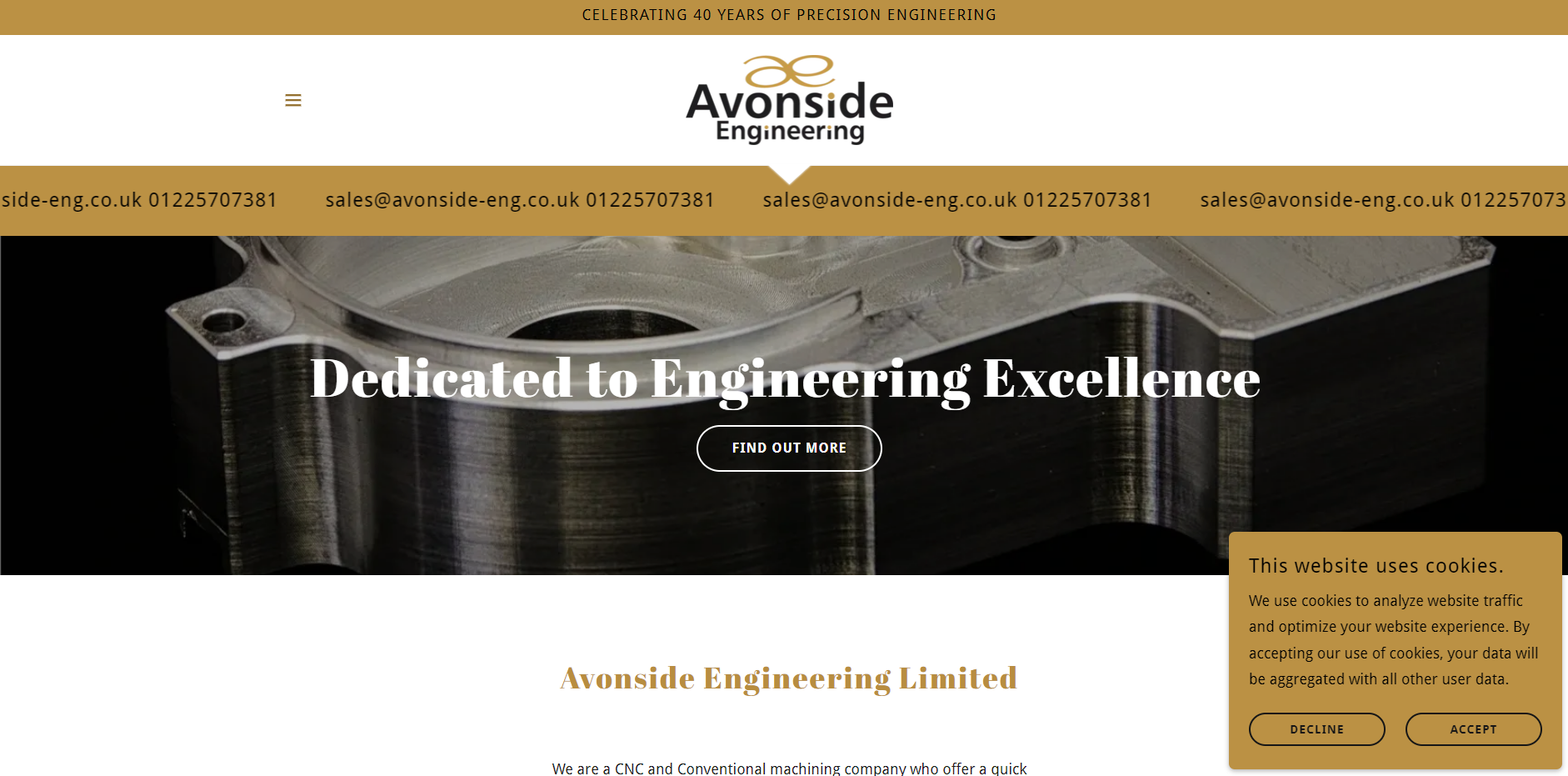 Avonside Engineering Website