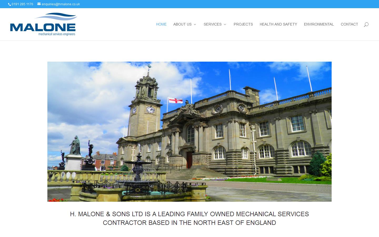 H Malone & Sons Website