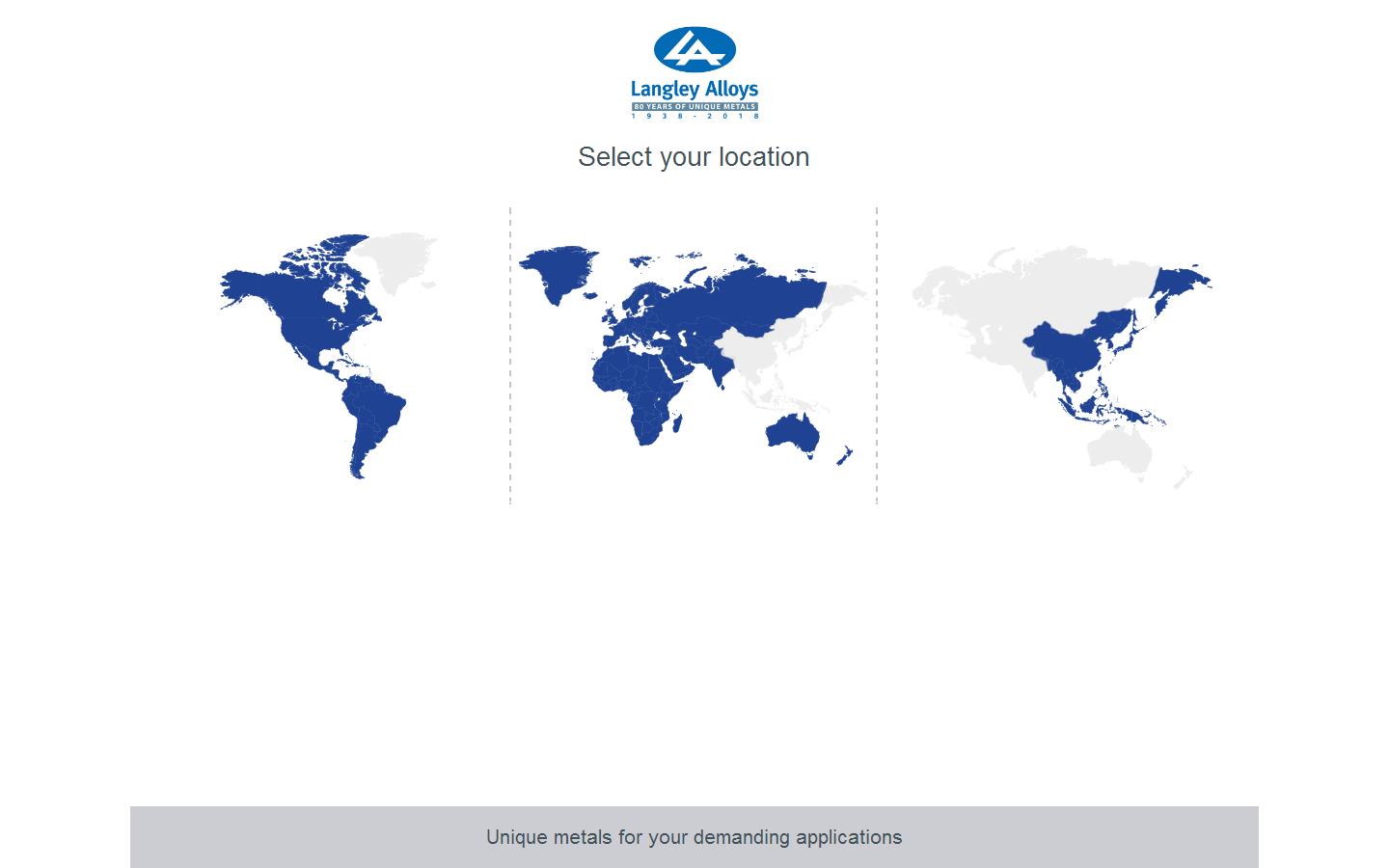 Langley Alloys Website