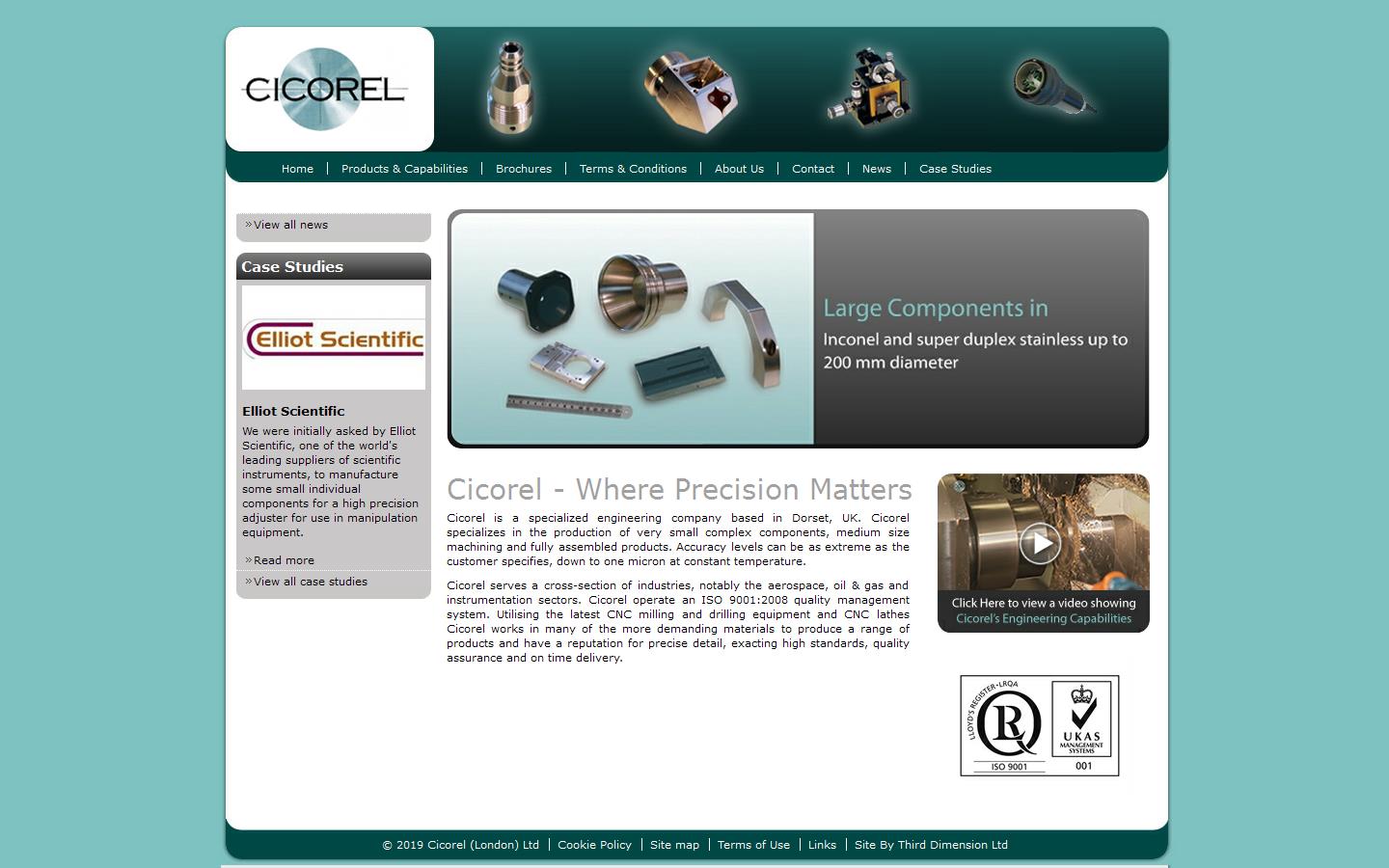 Cicorel Website