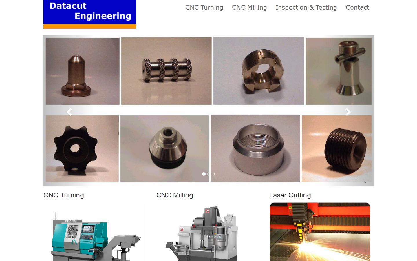 Datacut Engineering Website