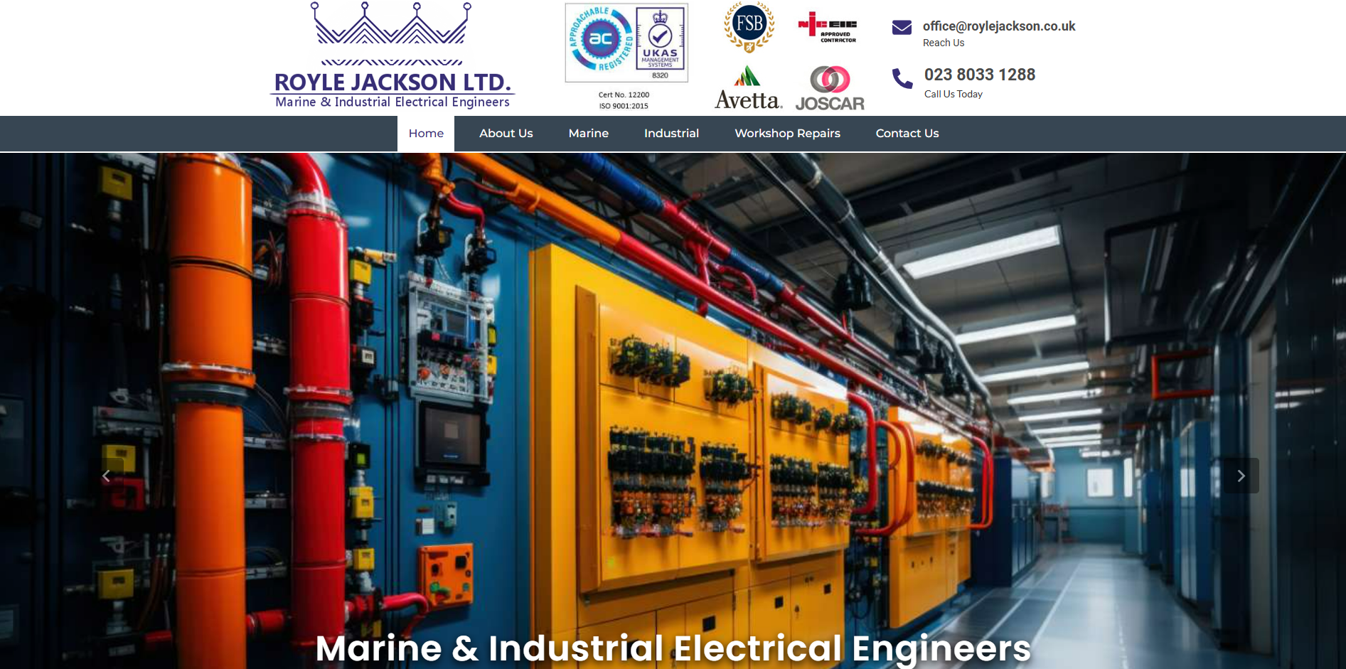 Royle Jackson Ltd Website