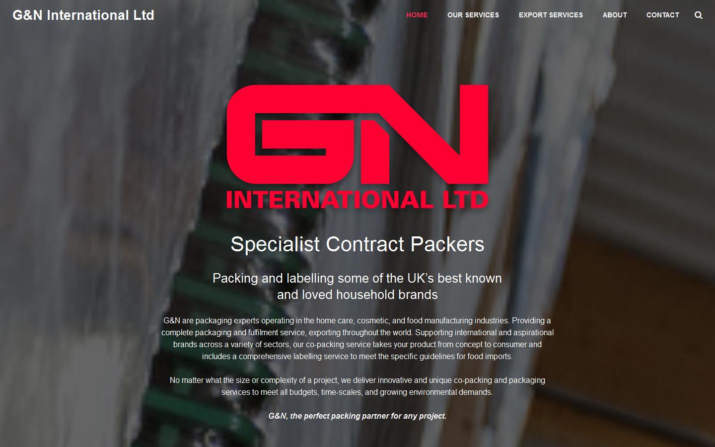 G & N International Ltd Website