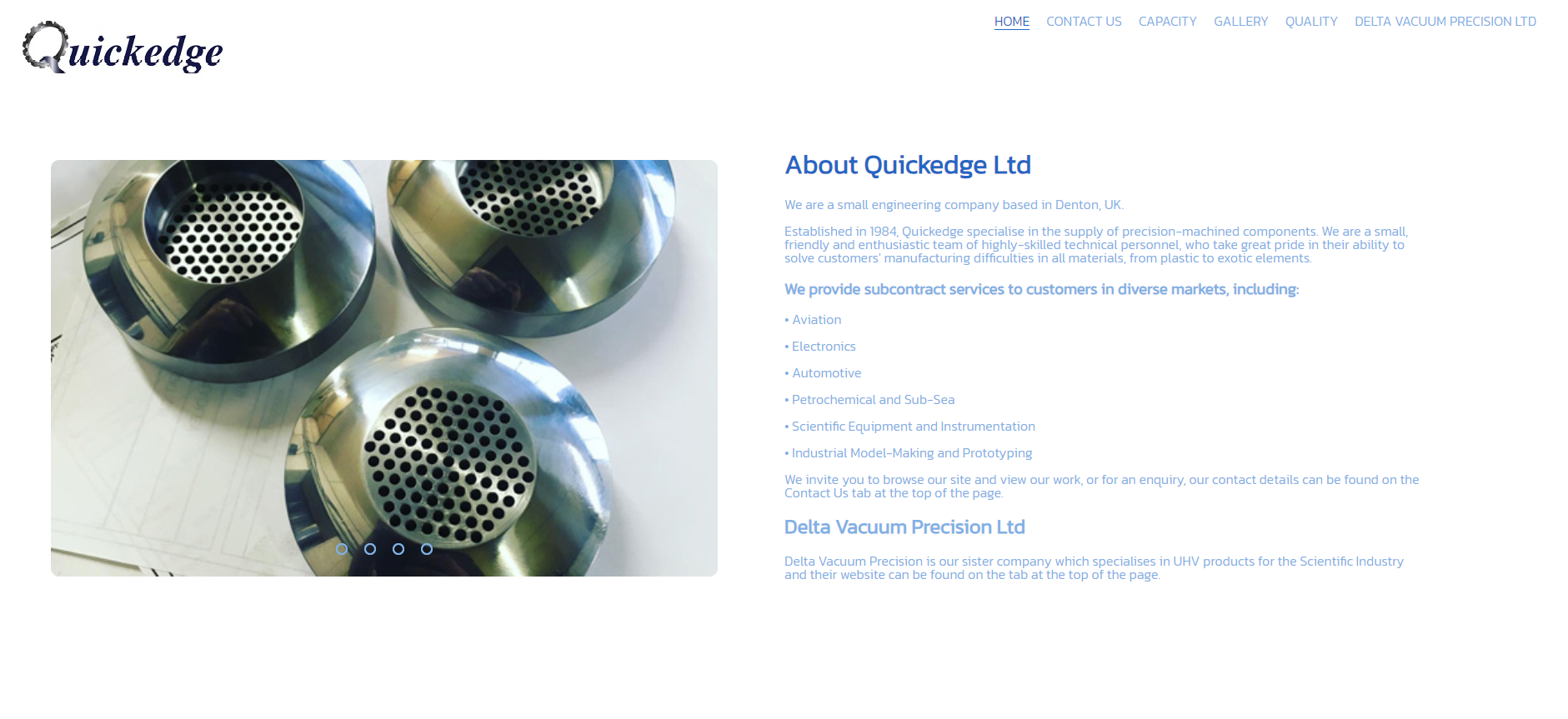 Quickedge Website