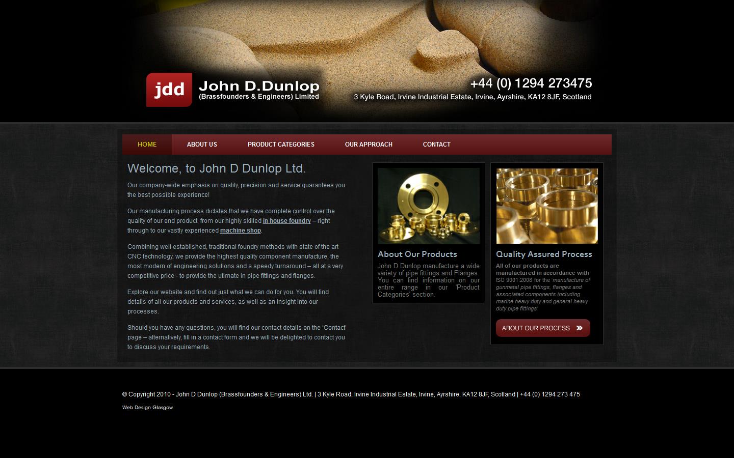 John D Dunlop Ltd Website