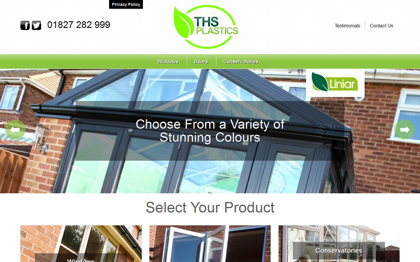T H S Plastics Ltd Website