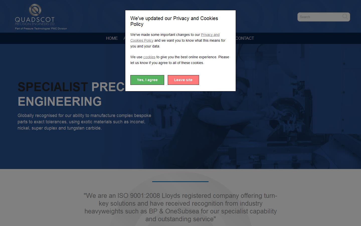 Roota Engineering Limited Website