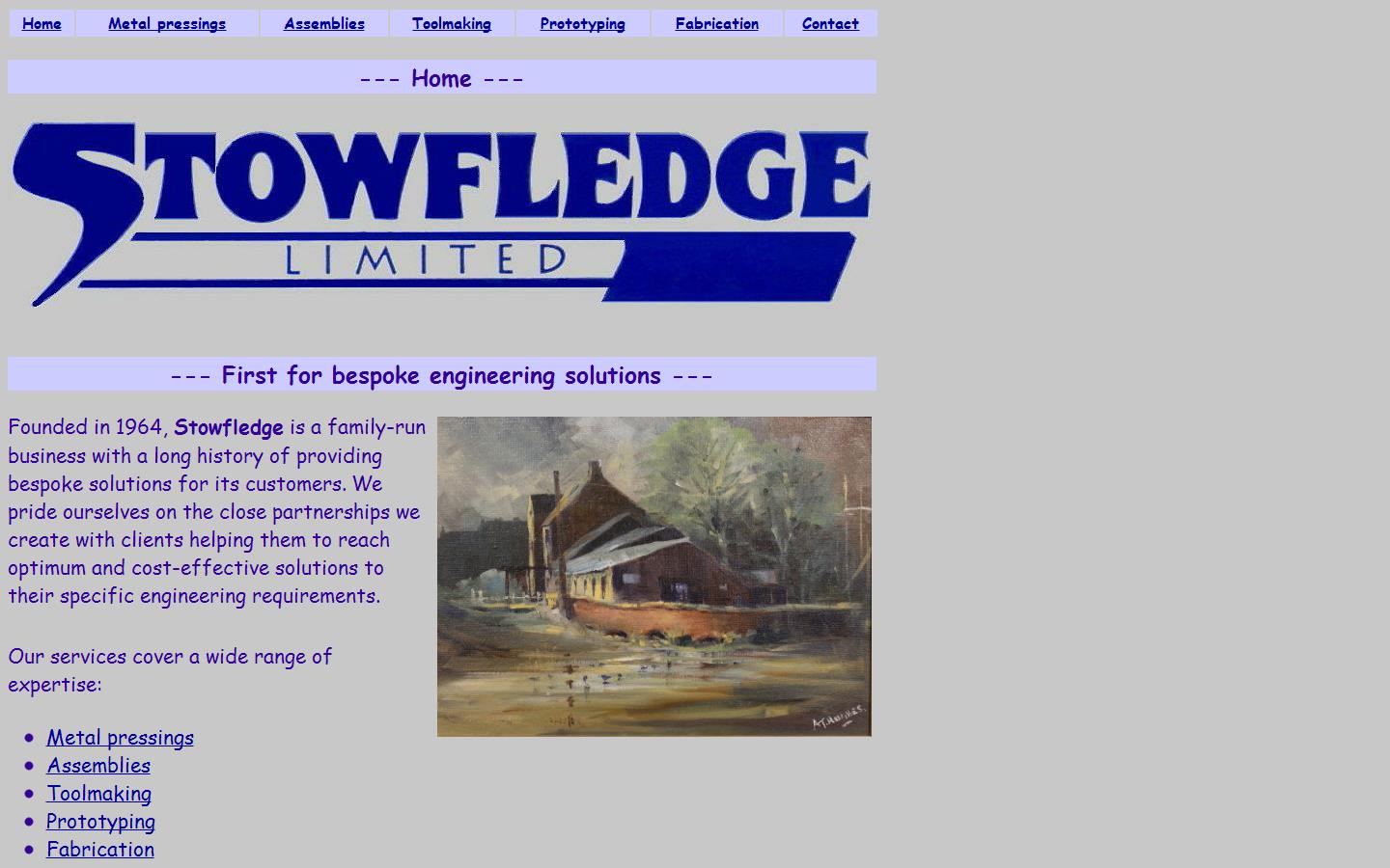 Stowfledge Ltd Website