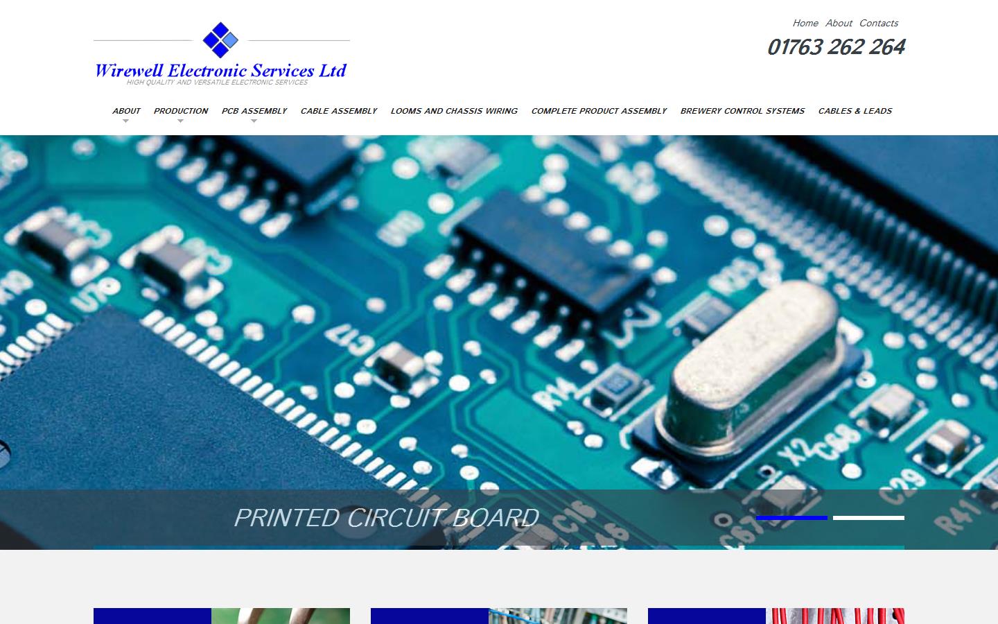 Wirewell Electronic Services Ltd Website
