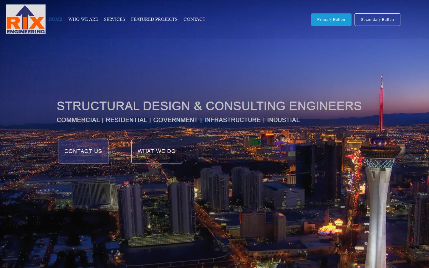 Rix Engineering Website