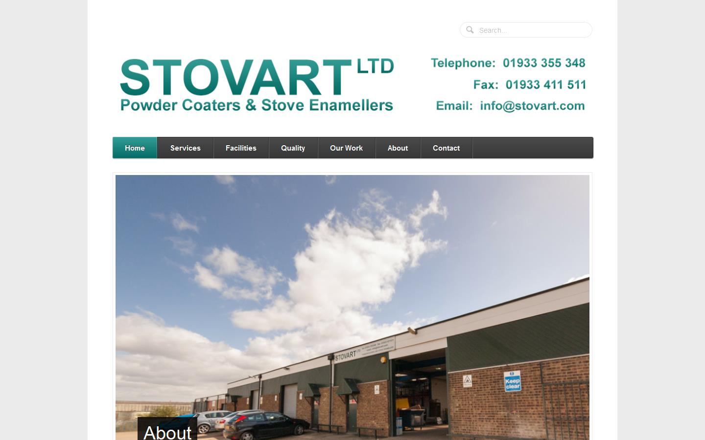 Stovart Ltd Website