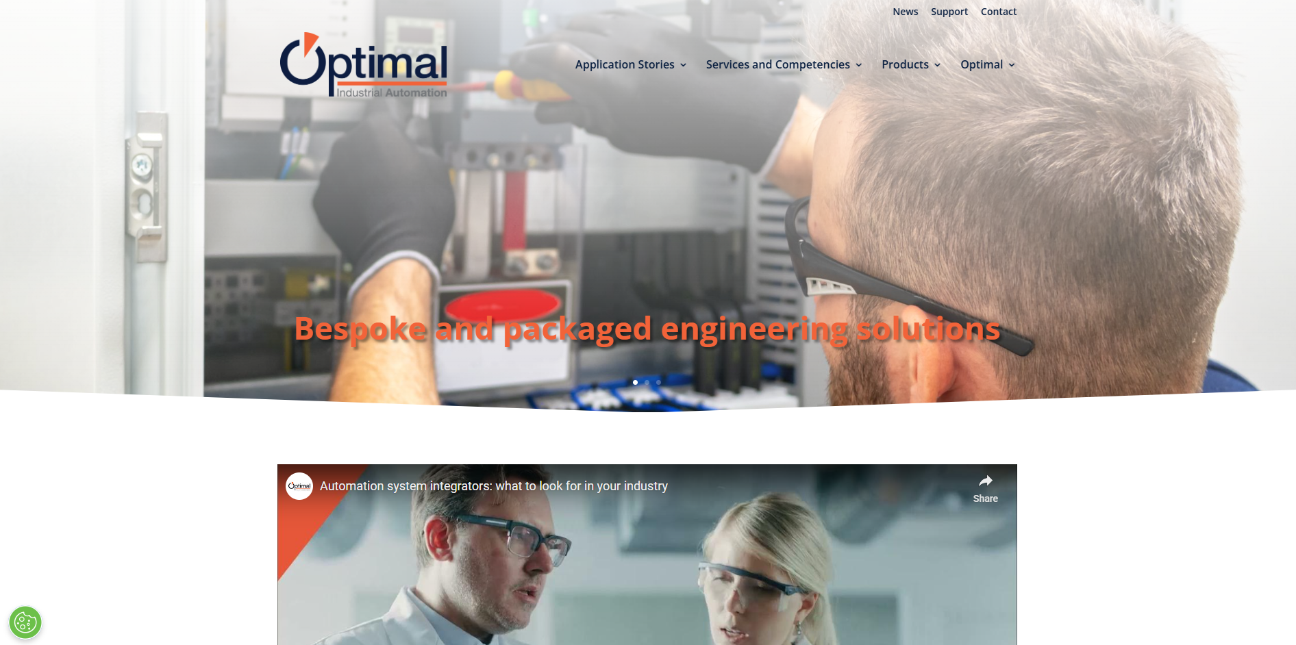 Optimal Industrial Automation Ltd Website