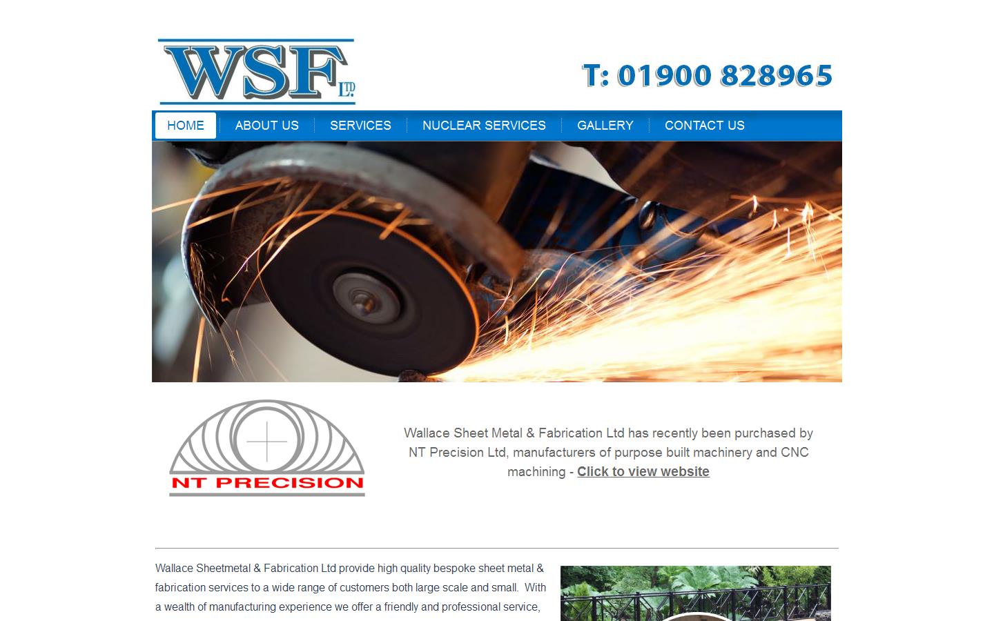 WSF ltd Website
