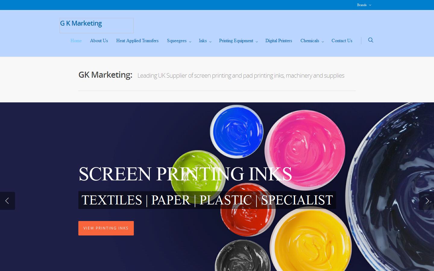 G K Marketing Services Ltd Website