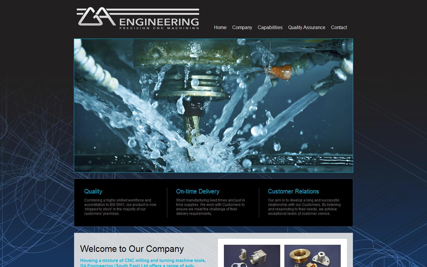 G A Engineering South East Ltd Website