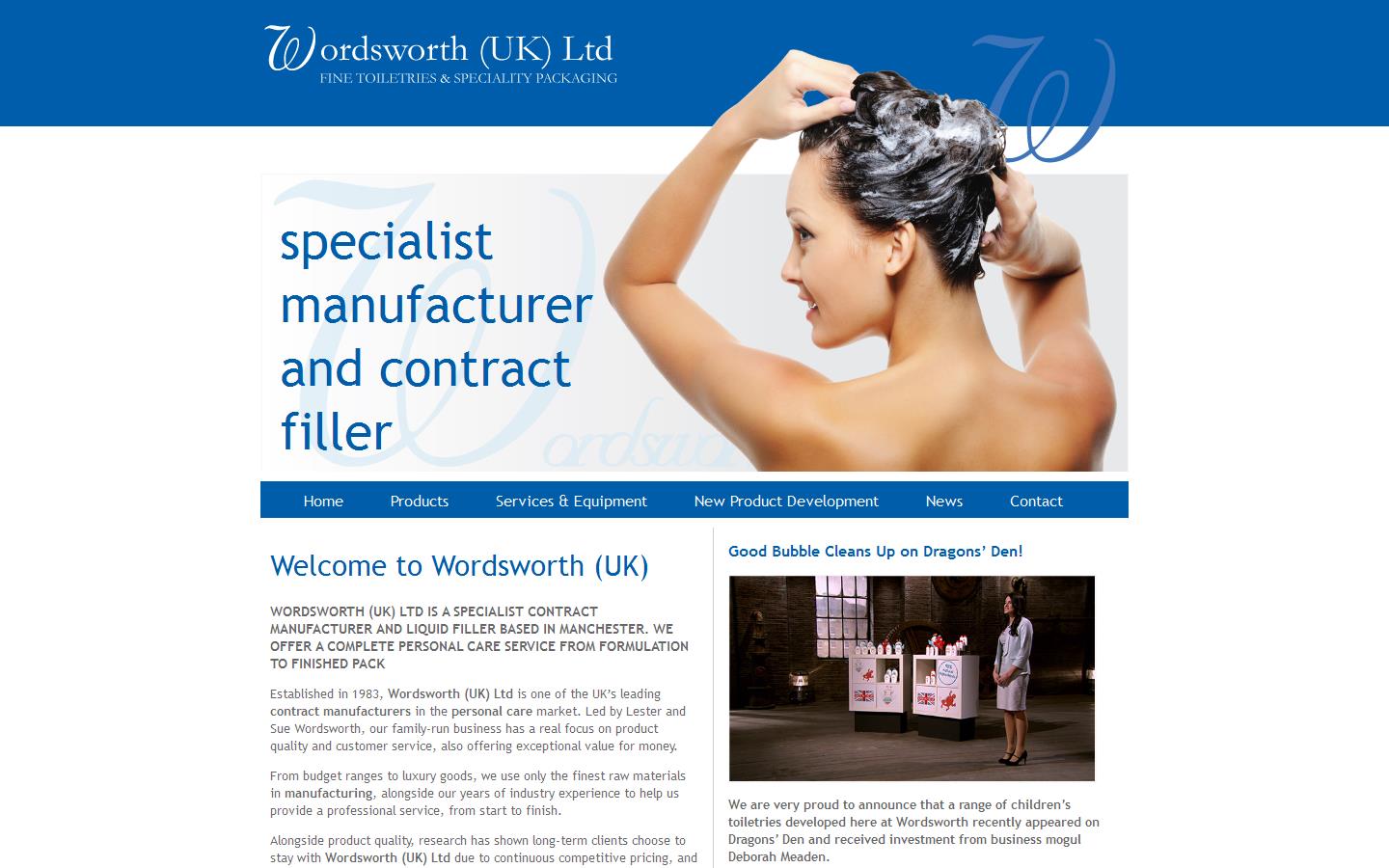 Wordsworth UK Ltd Website