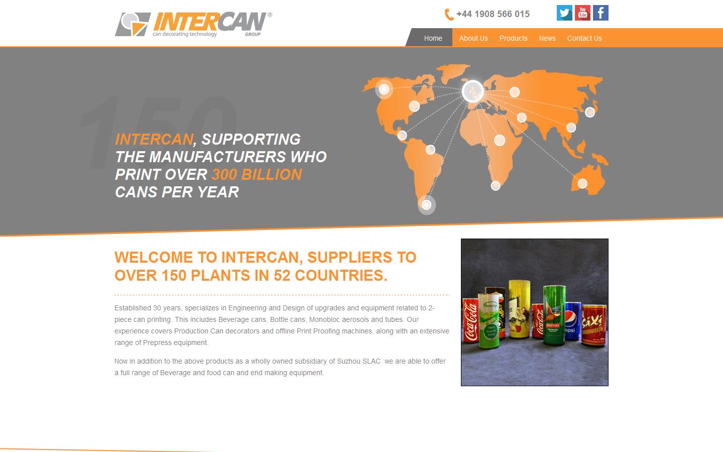 Intercan Group Website