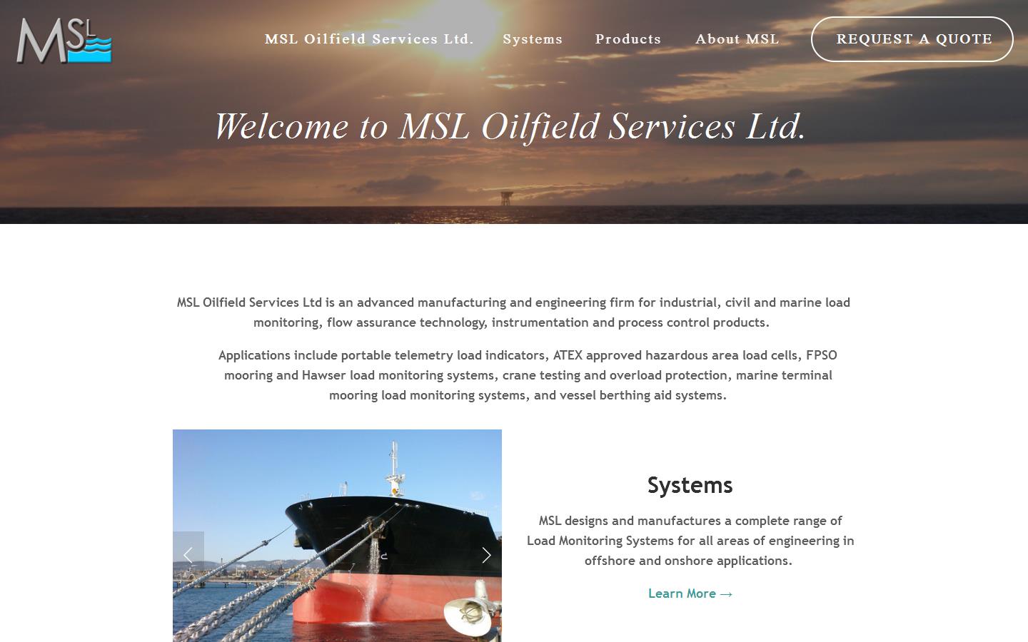 M S L Website