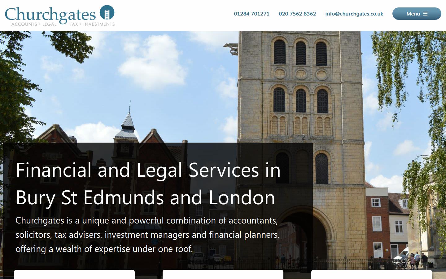 Churchgates Website