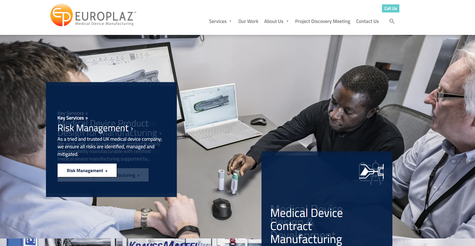Europlaz Technologies Ltd Website