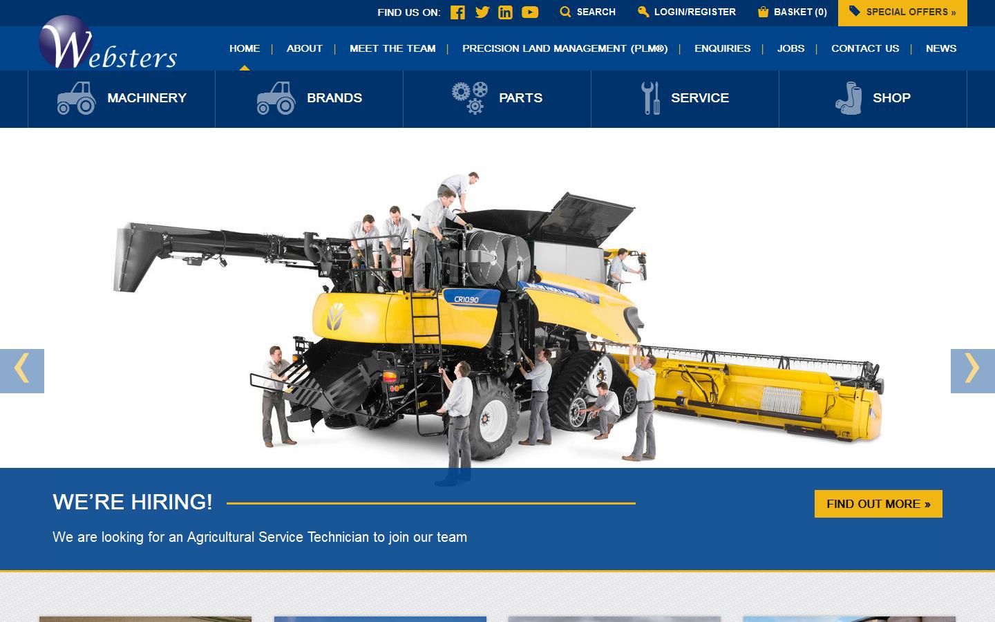 Robert D Webster Ltd Website