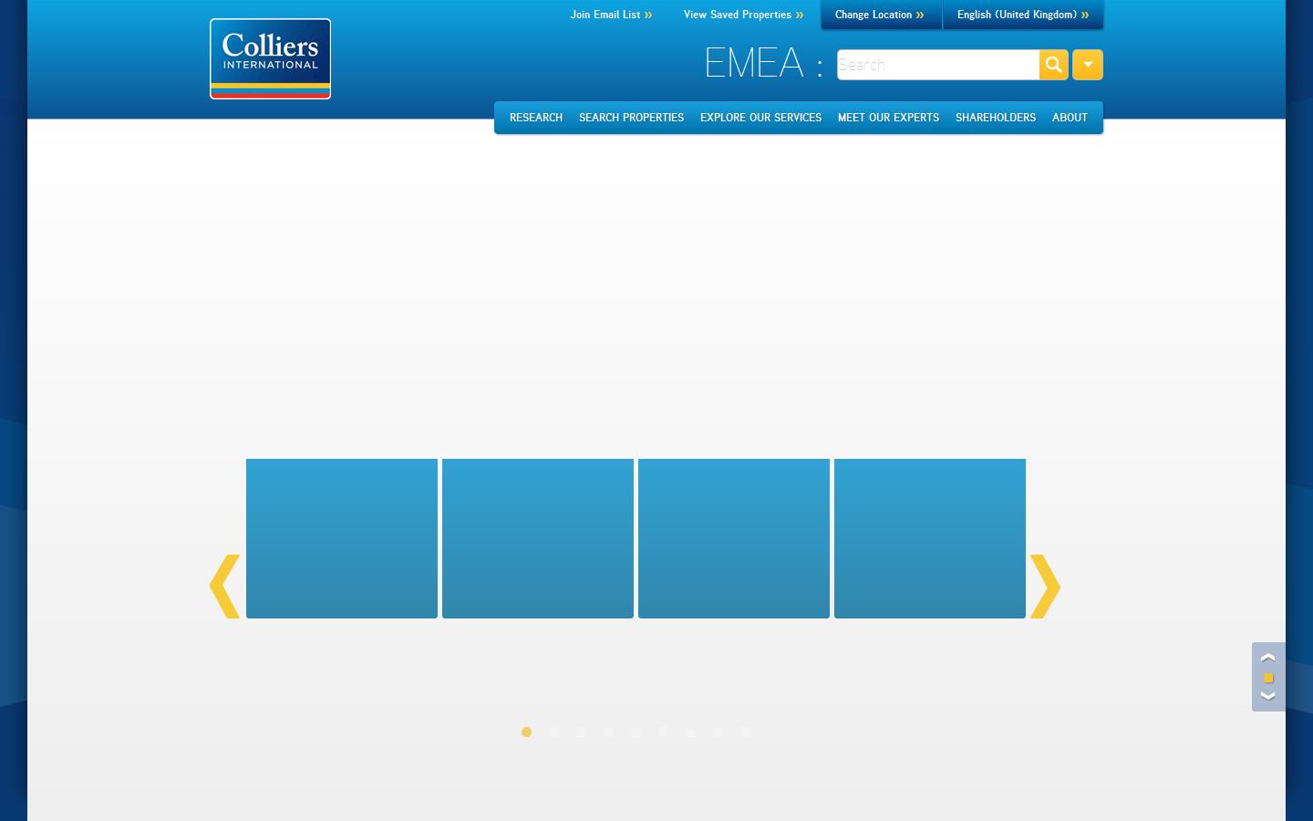 Colliers International Website