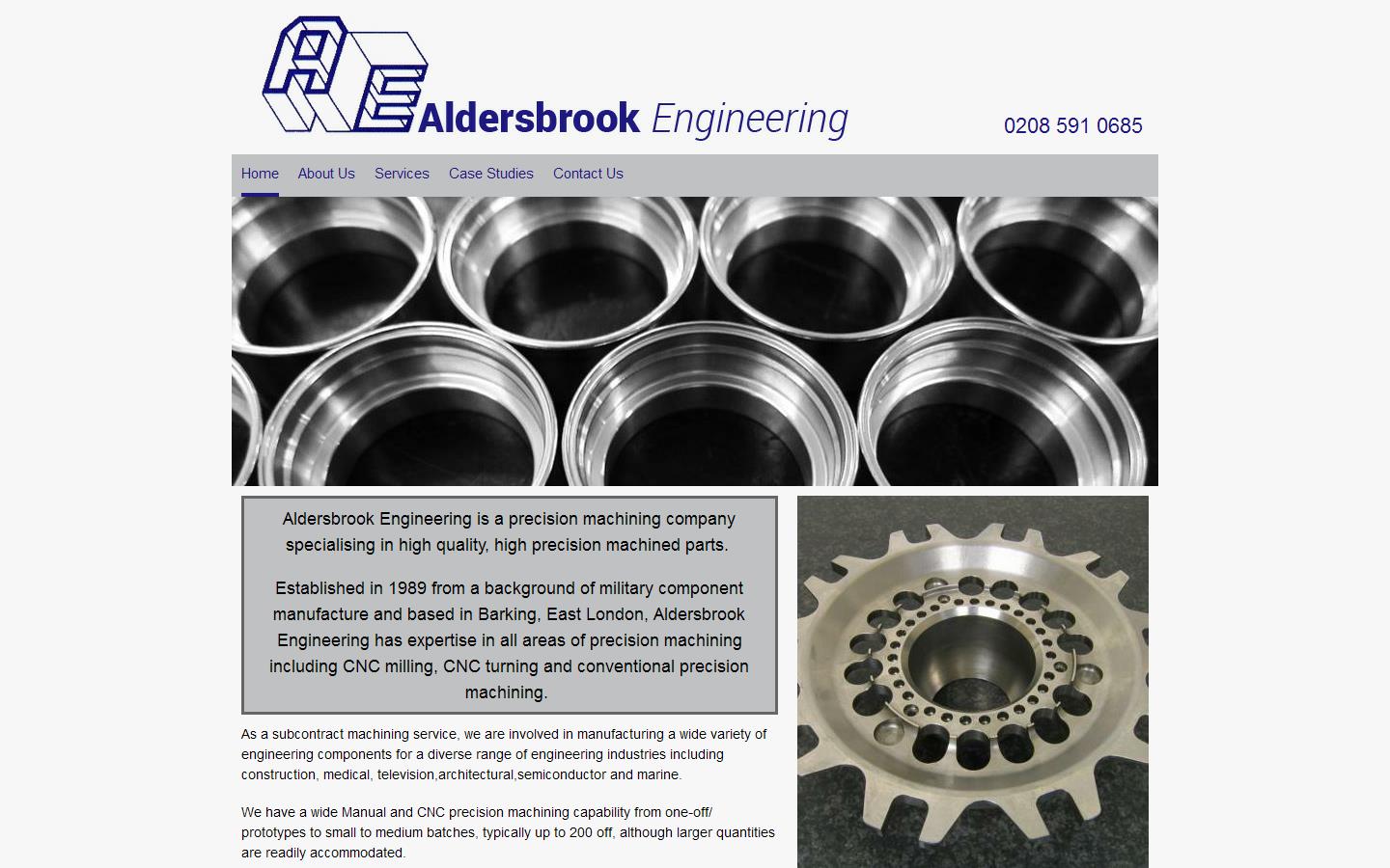 Aldersbrook Engineering Website