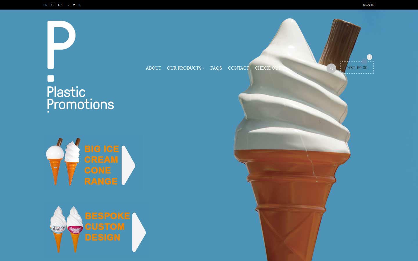 Plastic Promotions Ltd Website