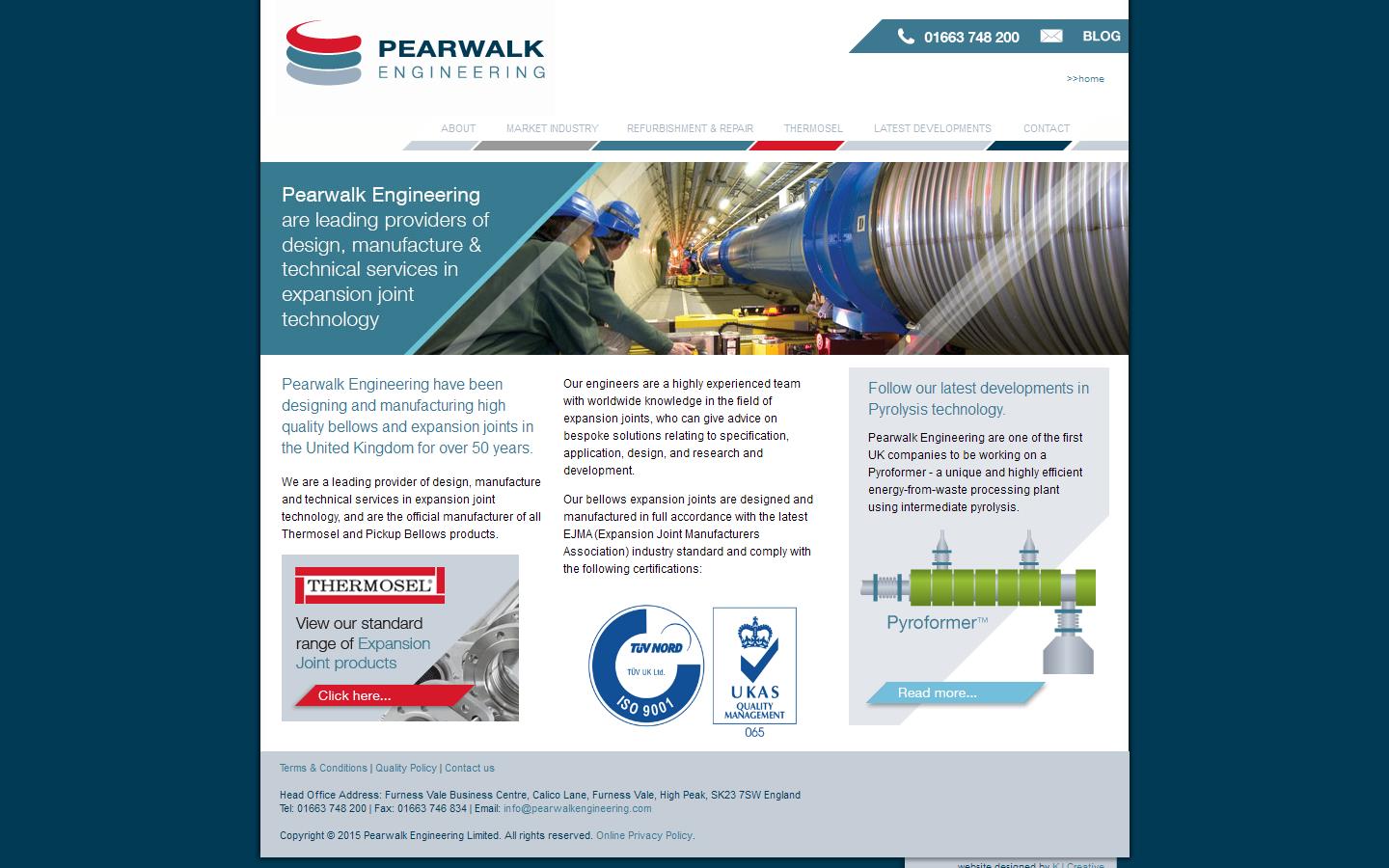 Pearwalk Engineering Website