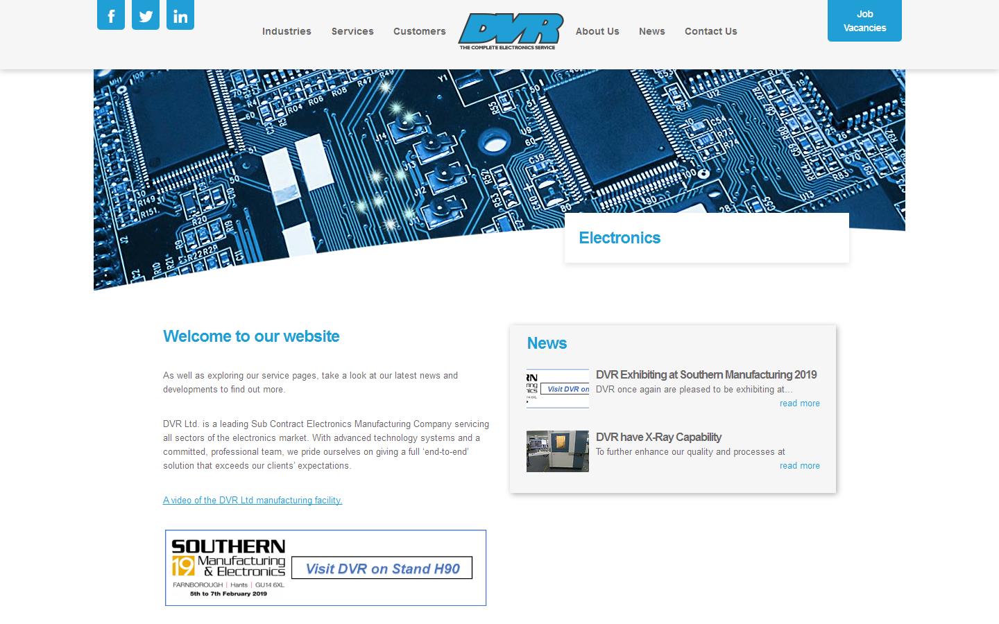 D V R Ltd Website