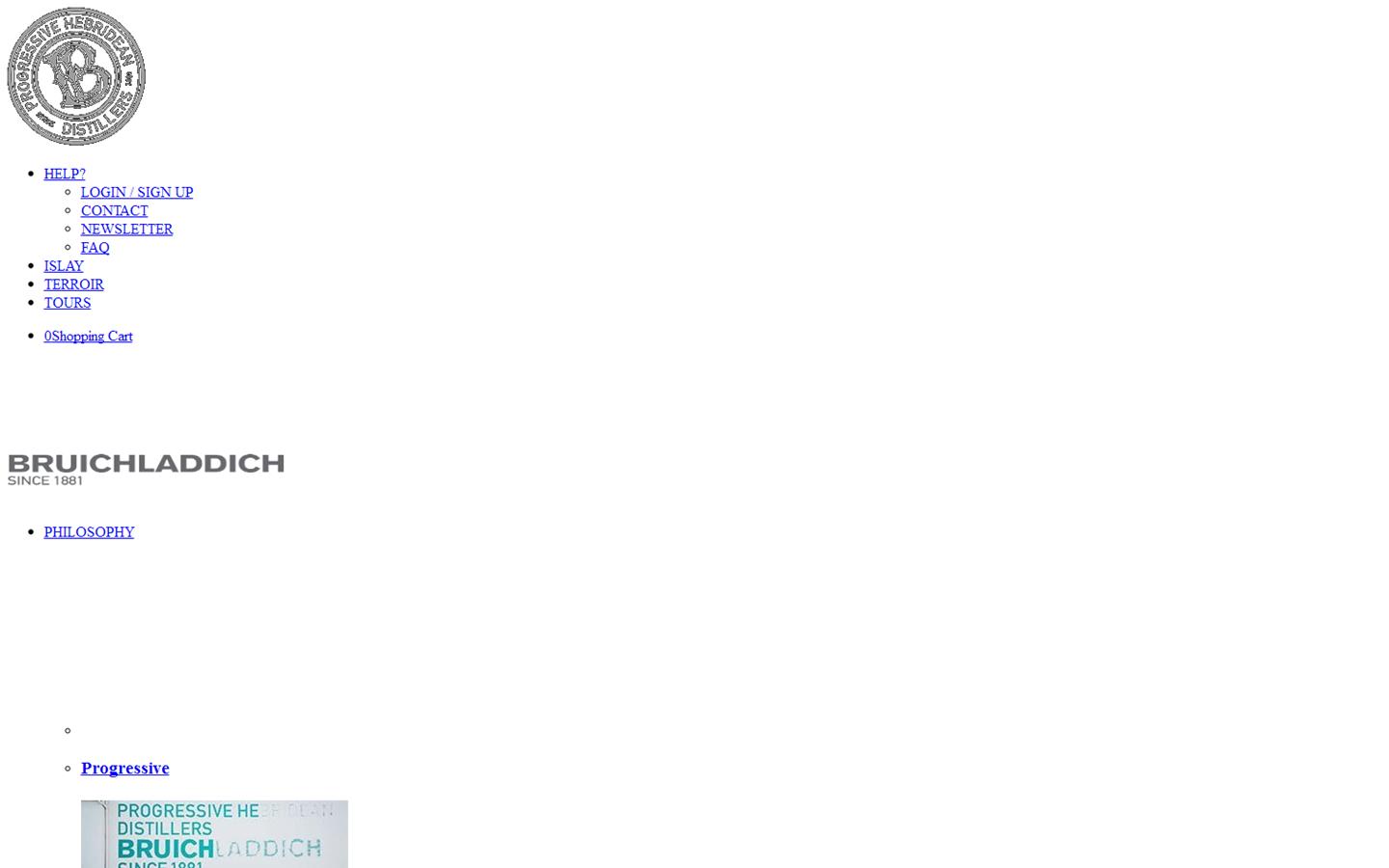 Bruichladdich Website