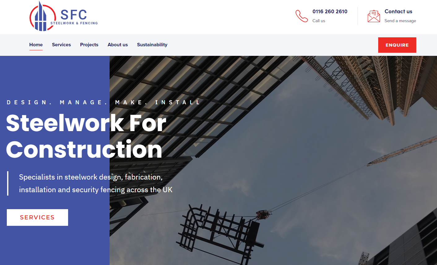 S F C Midlands Ltd Website