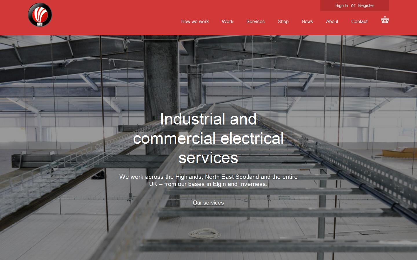 North Electrical Services Website