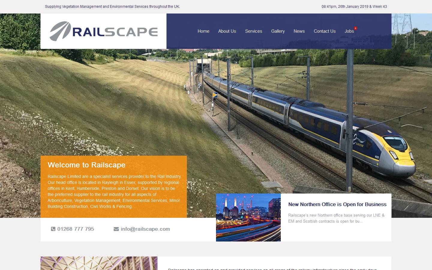 Railscape Website