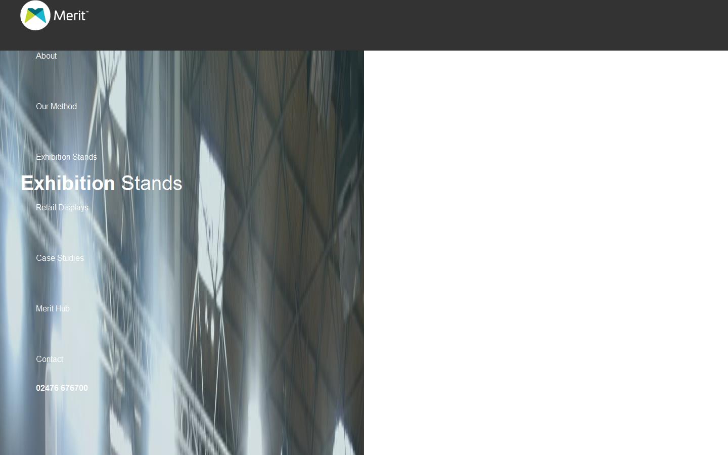 Merit Display Website