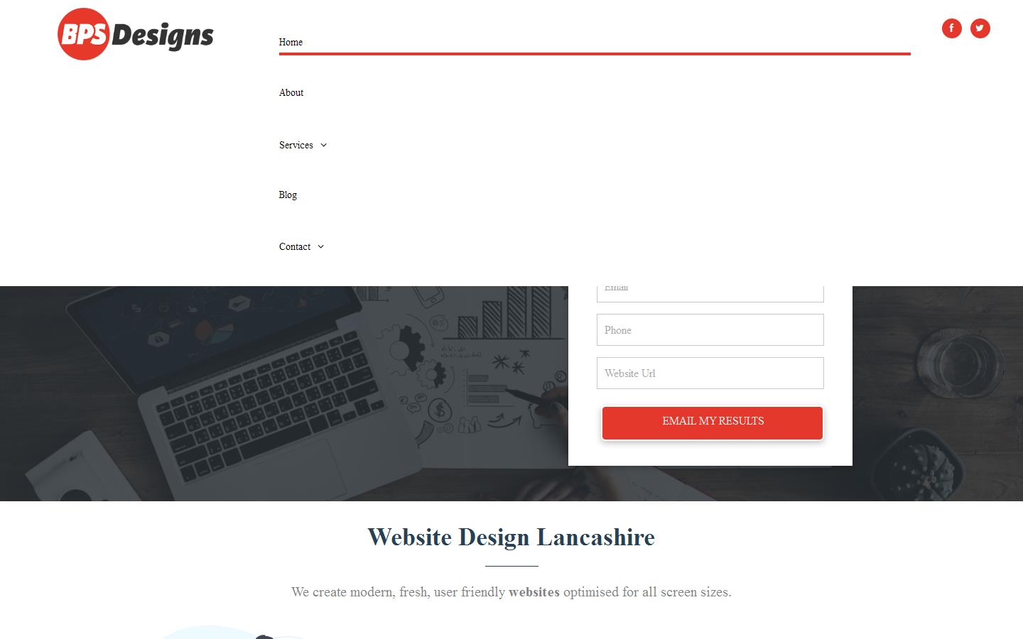 BPS Designs Ltd. Website