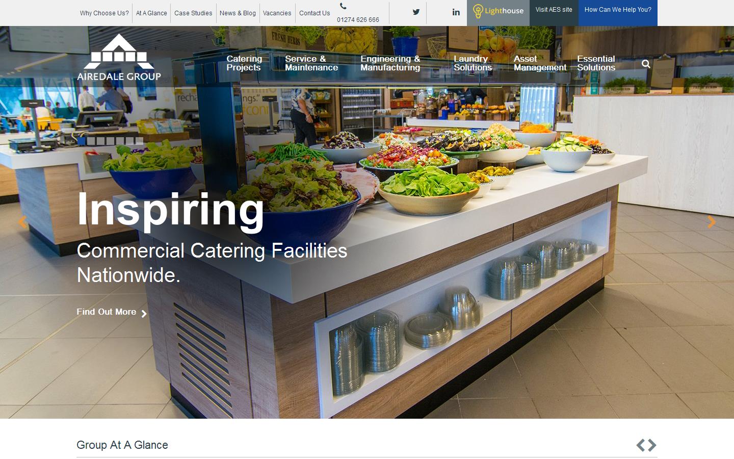 Airedale Catering Equipment Website